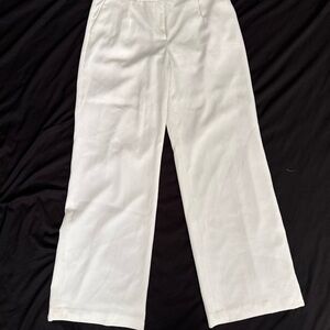 Halogen Ivory Trousers